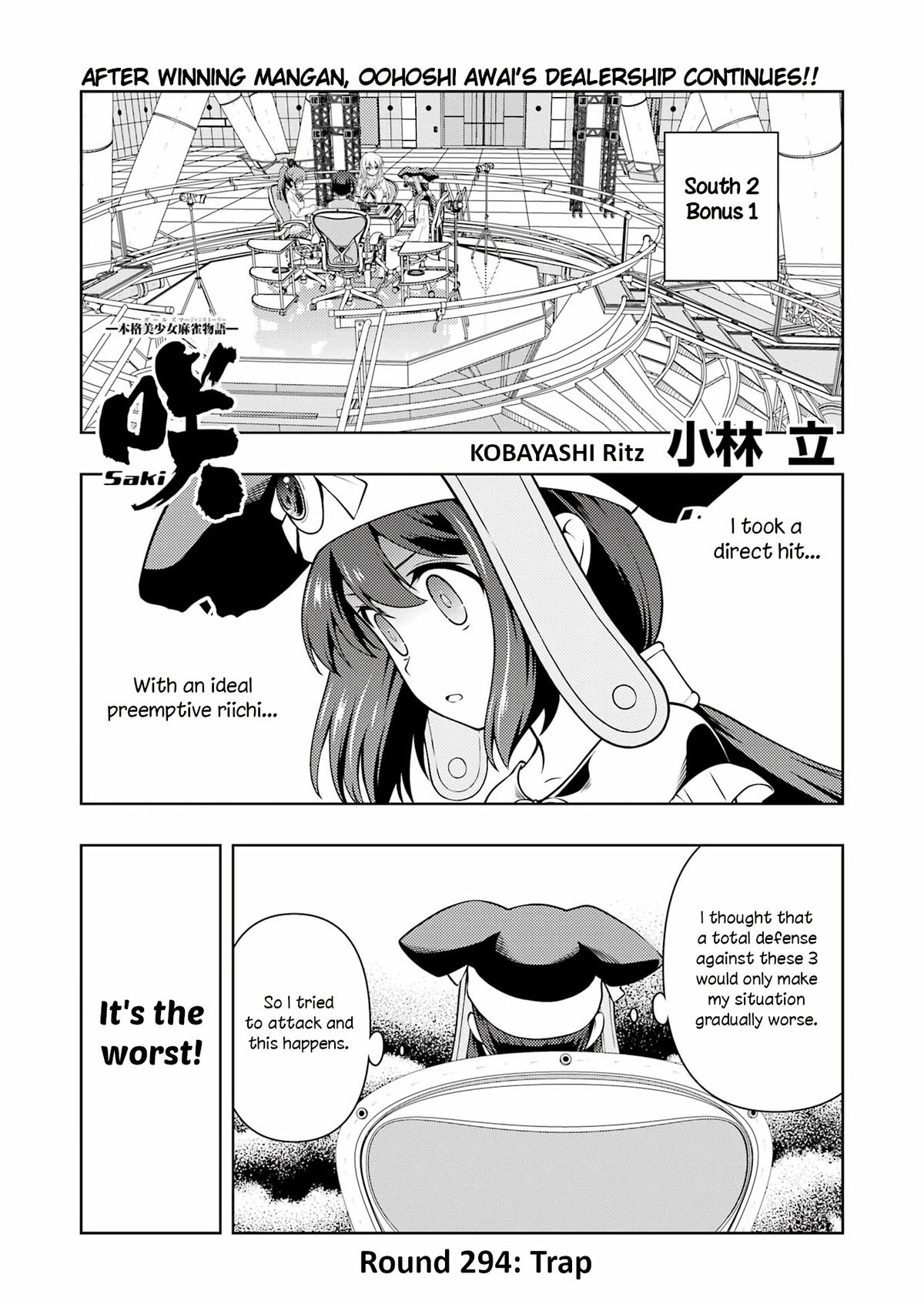 Saki Chap 294 - Next Chap 295