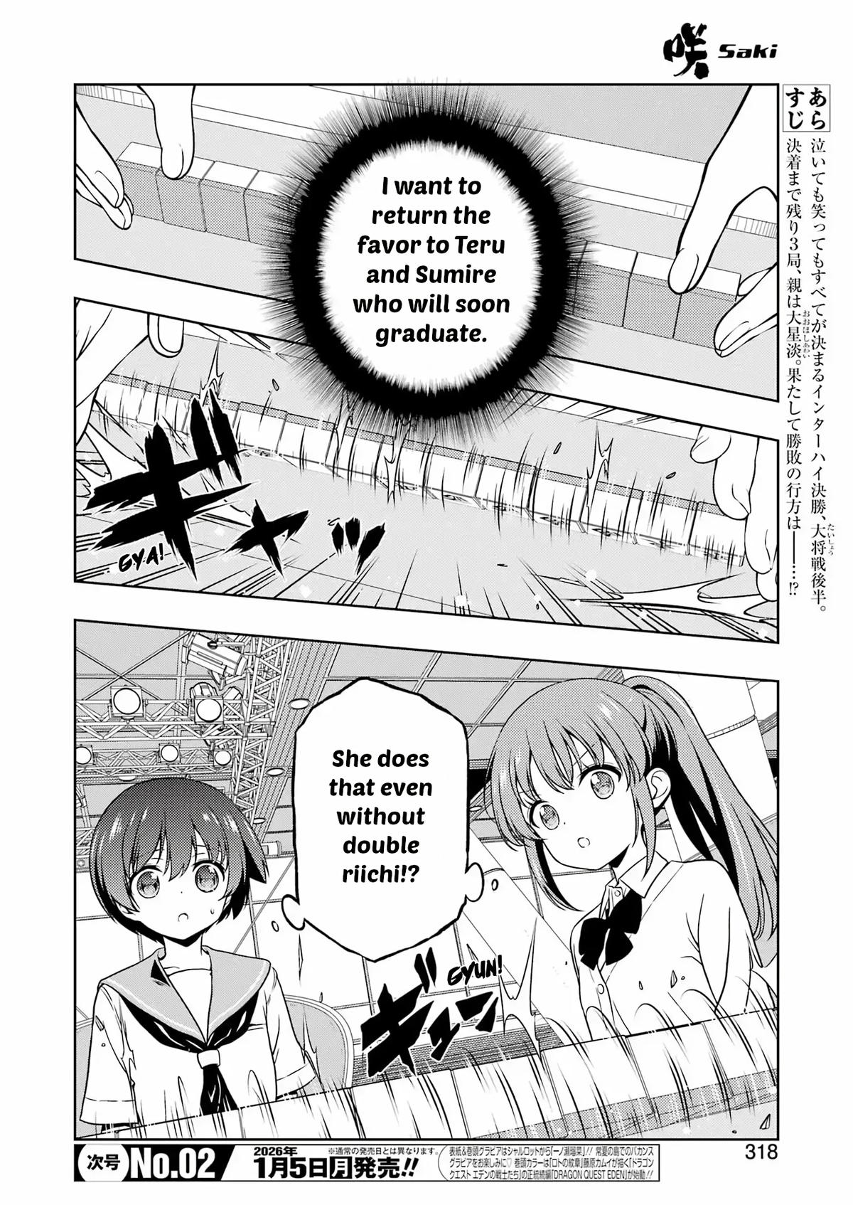 Saki Chap 295 - Next Chap 296