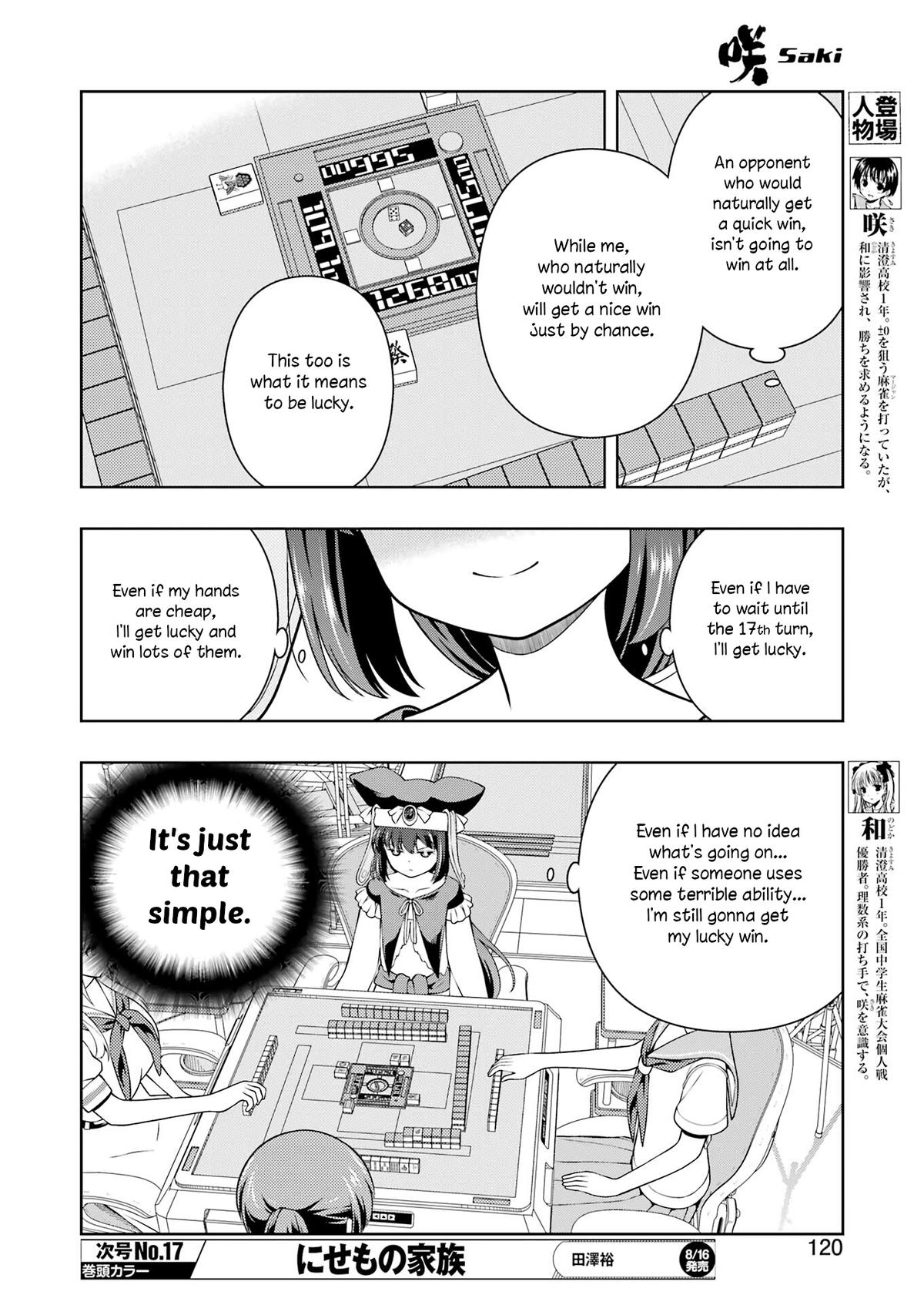 Saki Chap 290 - Next Chap 291