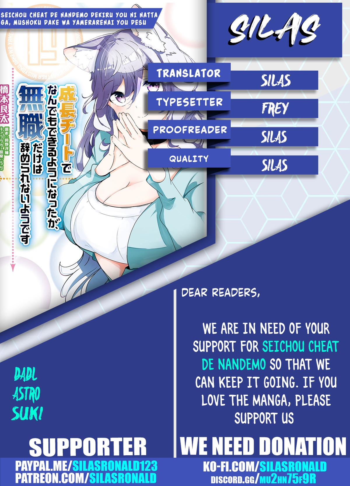 Seichou Cheat de Nandemo Dekiru you ni Natta ga Chap 70 - Next Chap 71