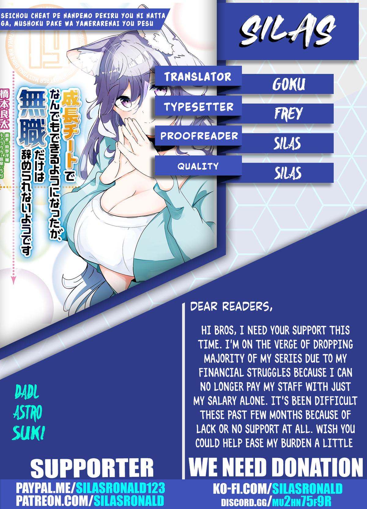 Seichou Cheat de Nandemo Dekiru you ni Natta ga Chap 71 - Next Chap 72