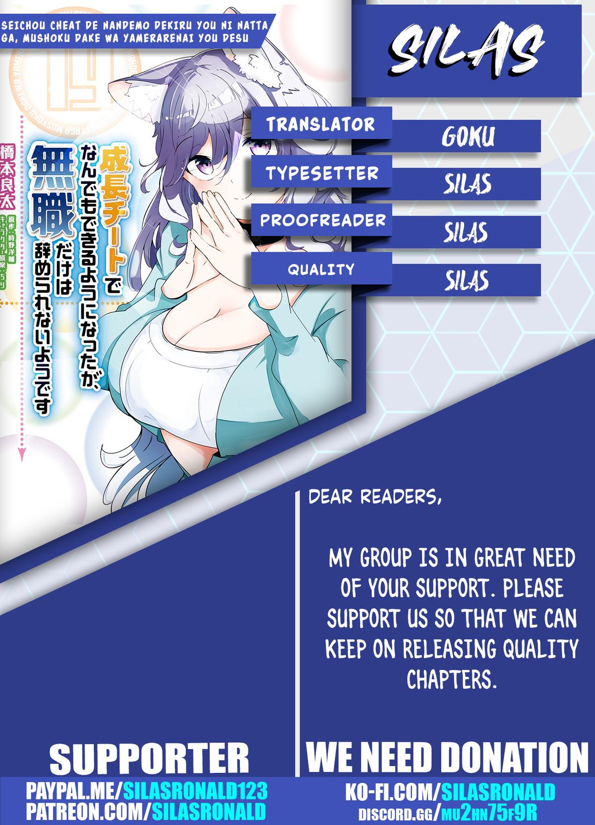 Seichou Cheat de Nandemo Dekiru you ni Natta ga Chap 72 - Next Chap 73