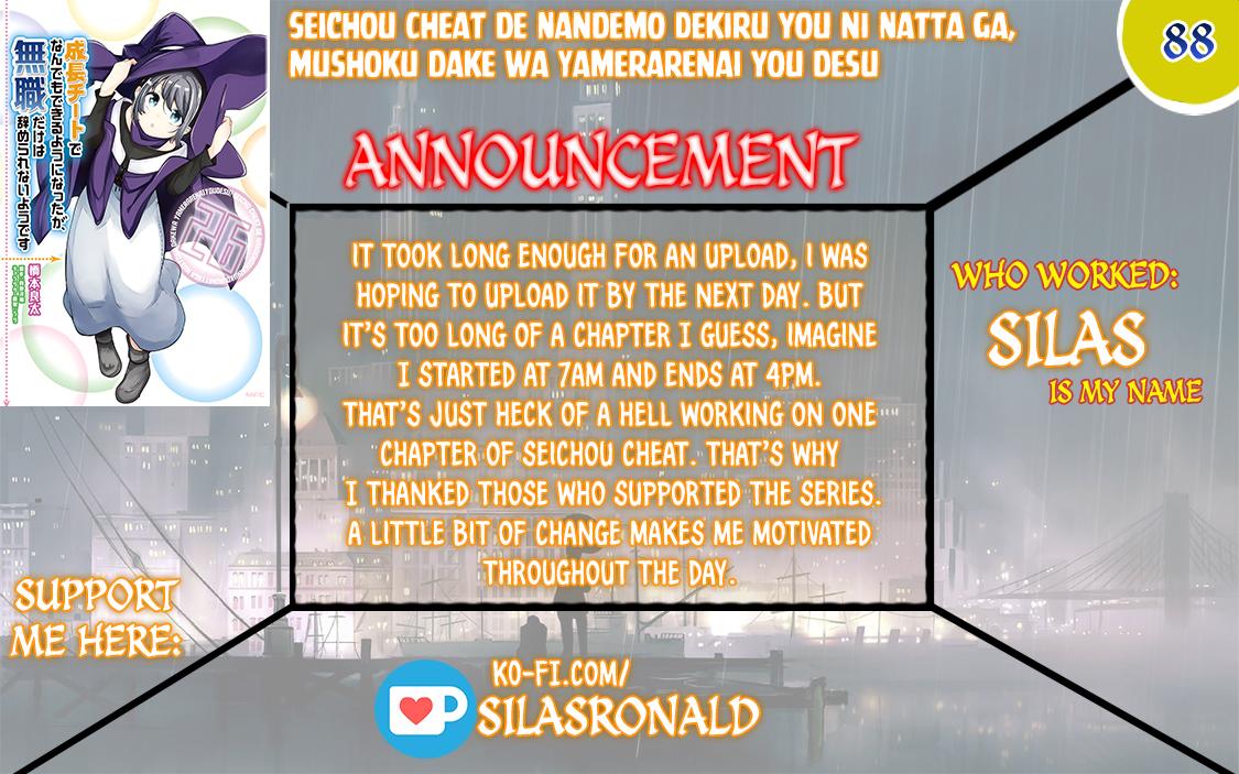 Seichou Cheat de Nandemo Dekiru you ni Natta ga Chap 88 - Next Chap 89