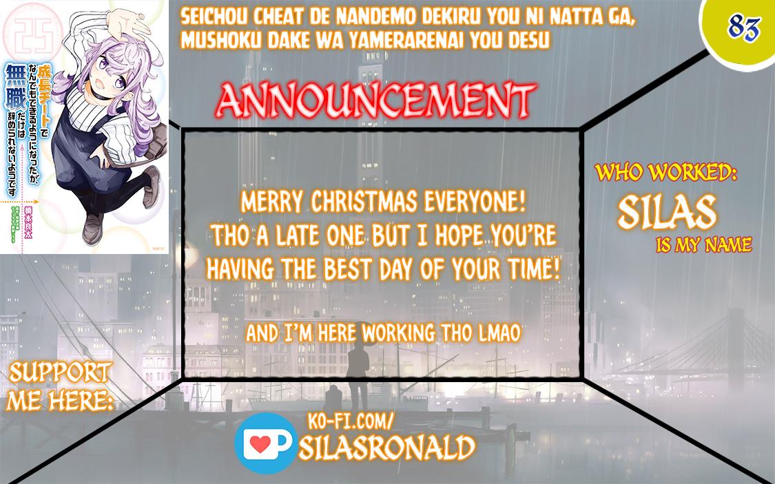 Seichou Cheat de Nandemo Dekiru you ni Natta ga Chap 83 - Next Chap 84