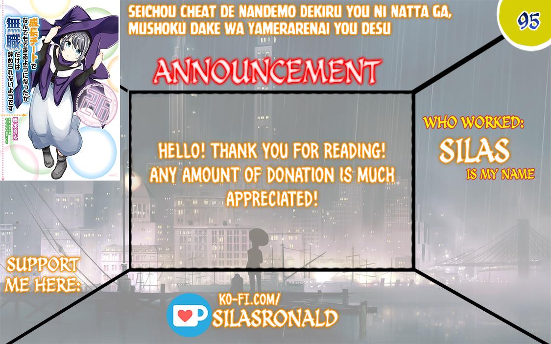 Seichou Cheat de Nandemo Dekiru you ni Natta ga Chap 95 - Next Chap 96