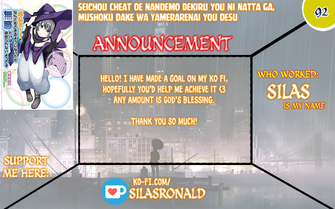 Seichou Cheat de Nandemo Dekiru you ni Natta ga Chap 92 - Next Chap 93