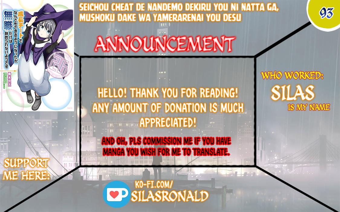 Seichou Cheat de Nandemo Dekiru you ni Natta ga Chap 93 - Next Chap 94
