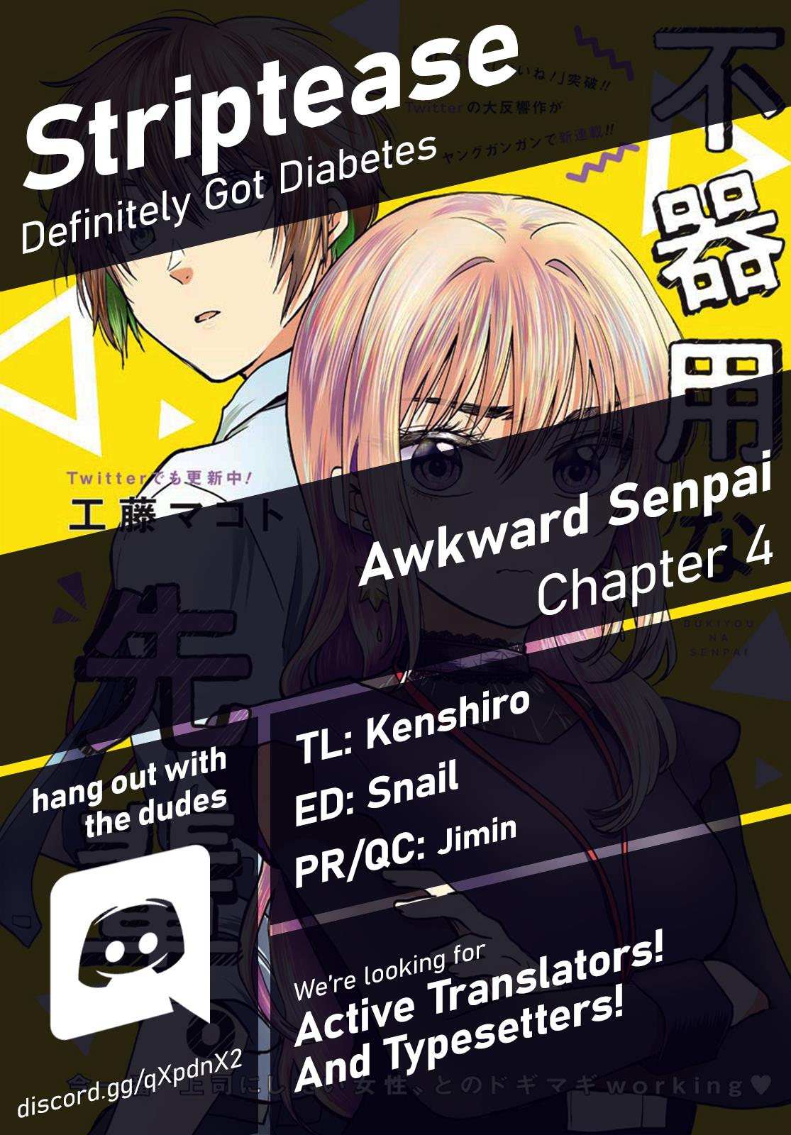 Awkward Senpai Chap 4 - Next Chap 5