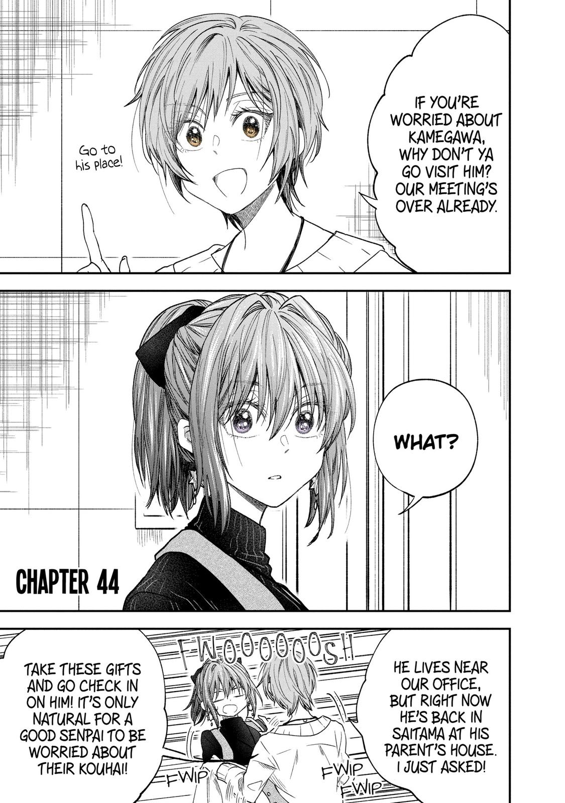 Awkward Senpai Chap 44 - Next Chap 45