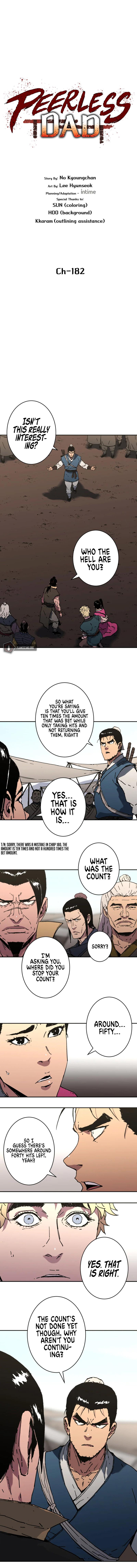 Peerless Dad Chap 182 - Next Chap 183