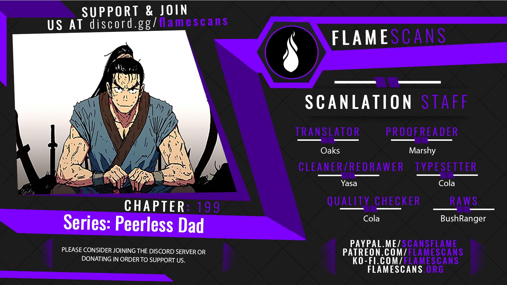 Peerless Dad Chap 199 - Next Chap 200
