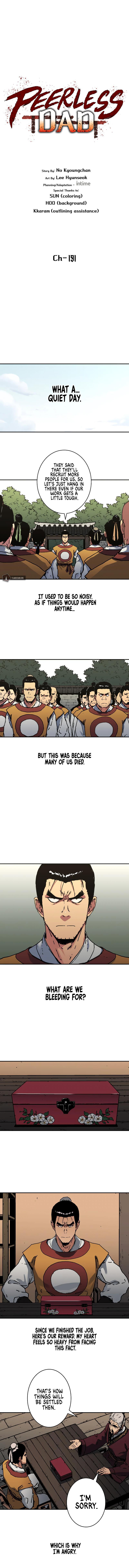 Peerless Dad Chap 191 - Next Chap 192