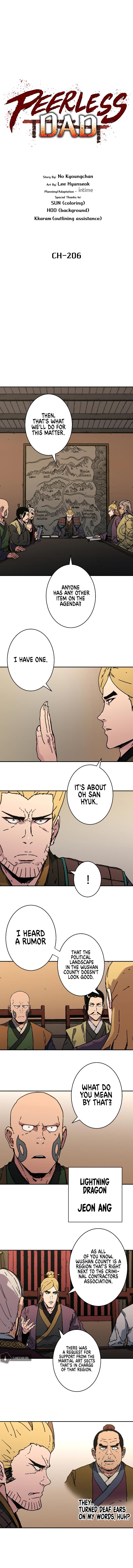 Peerless Dad Chap 206 - Next Chap 207
