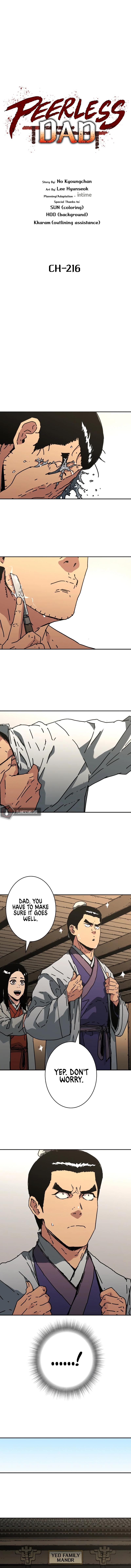 Peerless Dad Chap 216 - Next Chap 217