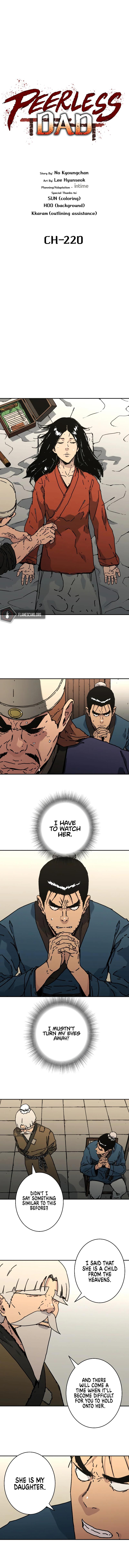 Peerless Dad Chap 220 - Next Chap 221