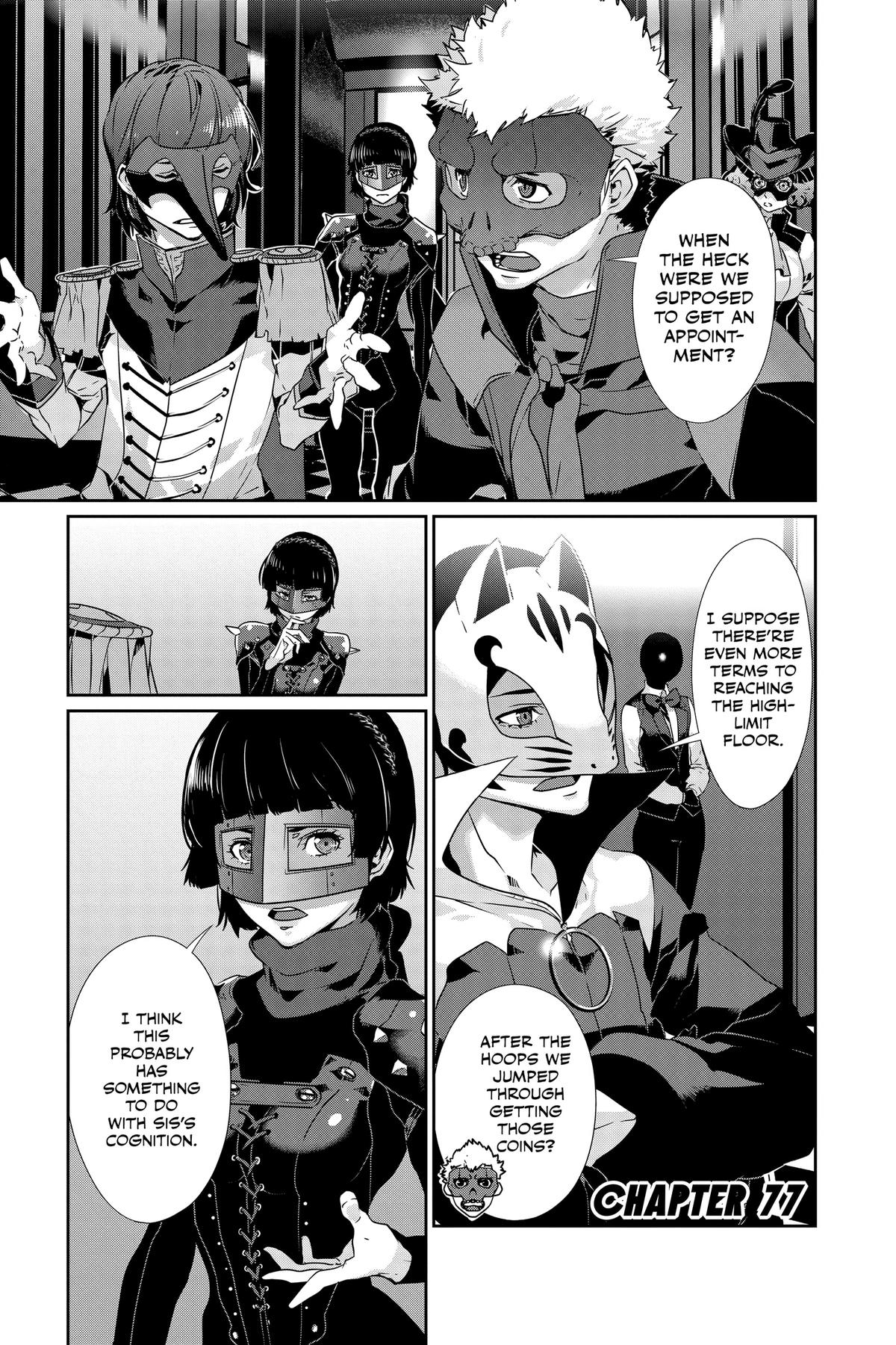 Persona 5 Chap 77 - Next Chap 78
