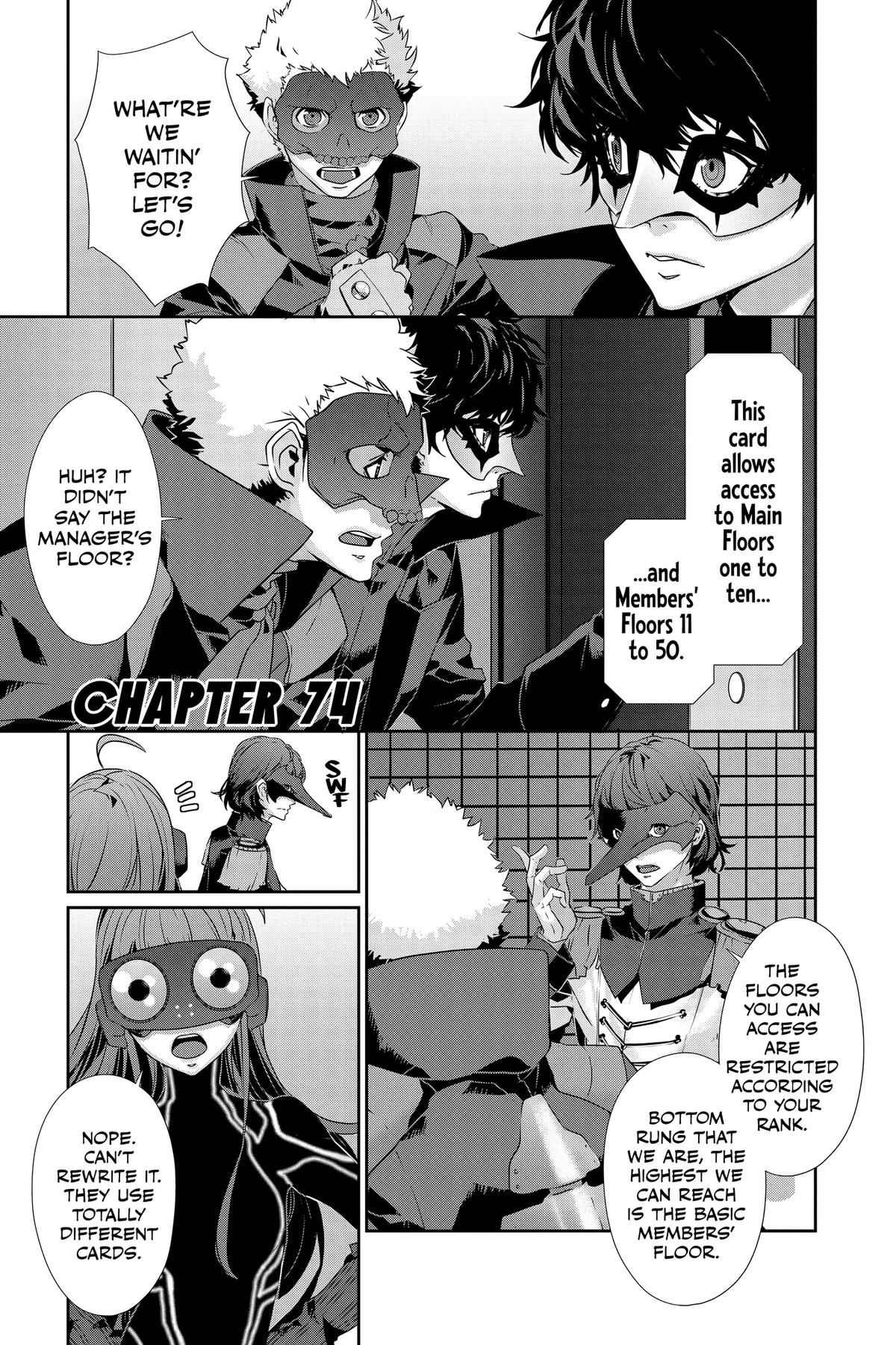 Persona 5 Chap 74 - Next Chap 75