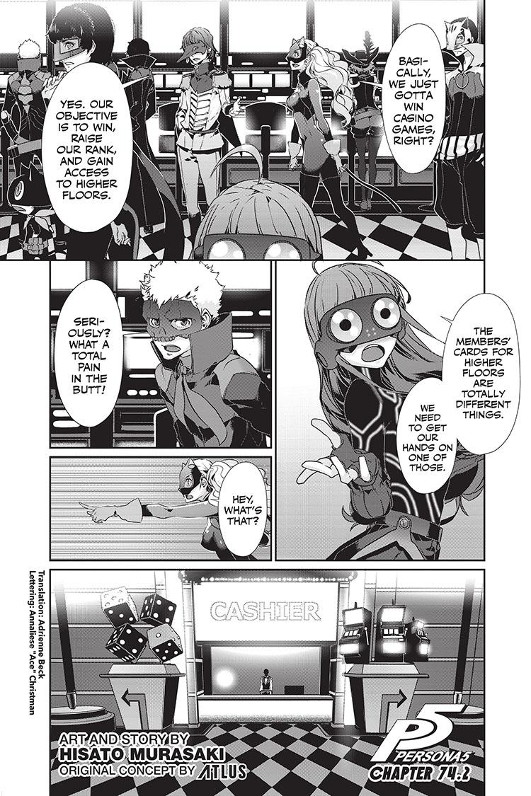 Persona 5 Chap 74.2 - Next Chap 75.2
