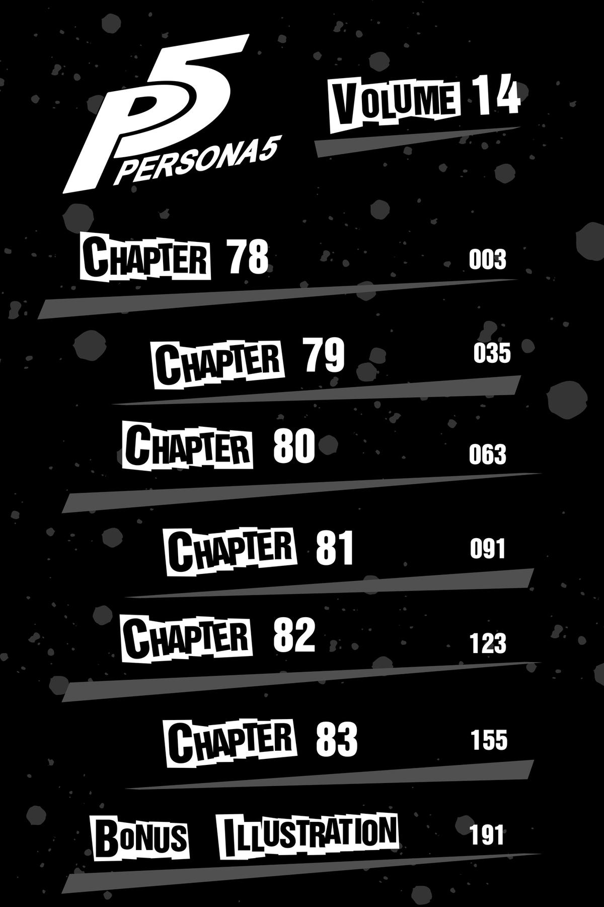 Persona 5 Chap 78 - Next Chap 79