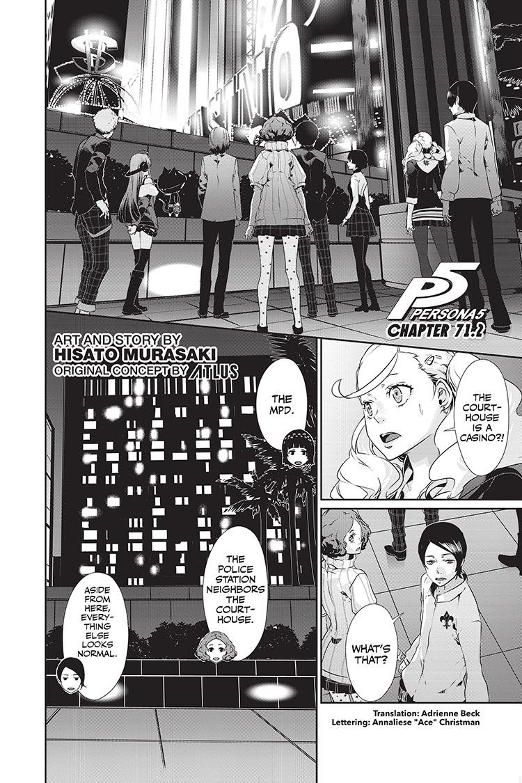 Persona 5 Chap 71.2 - Next Chap 72.2