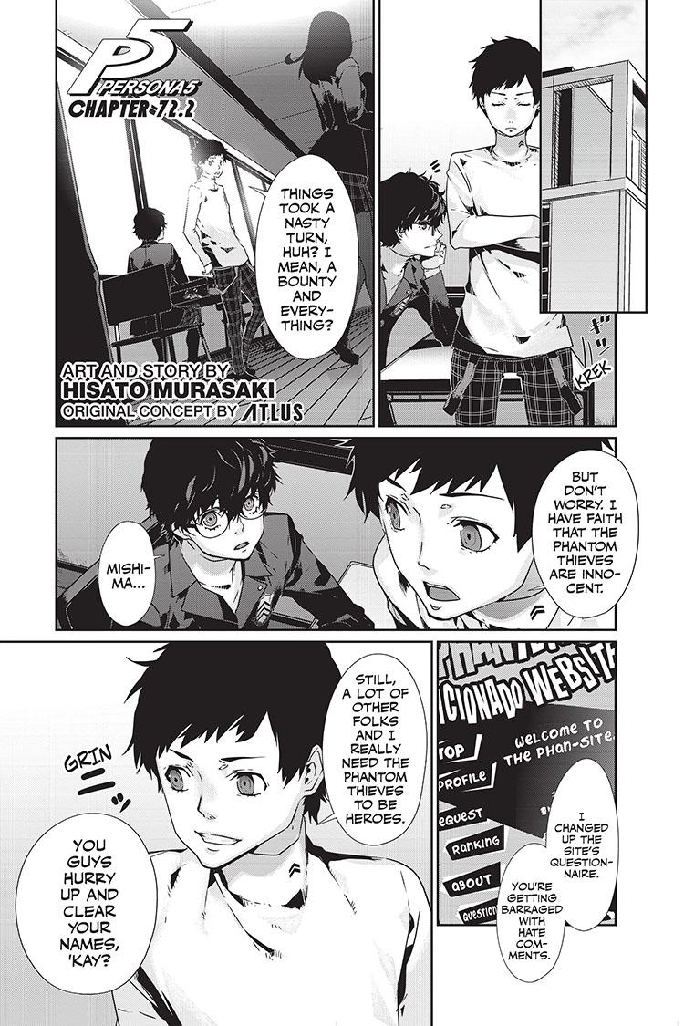 Persona 5 Chap 72.2 - Next Chap 73.2
