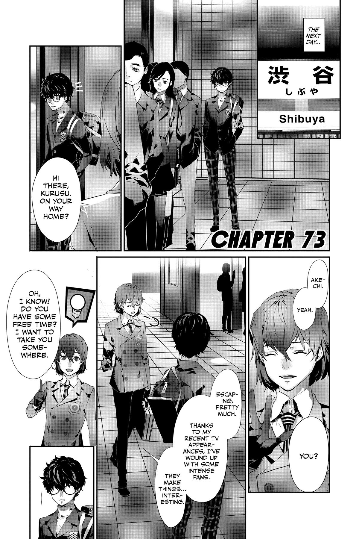 Persona 5 Chap 73 - Next Chap 74