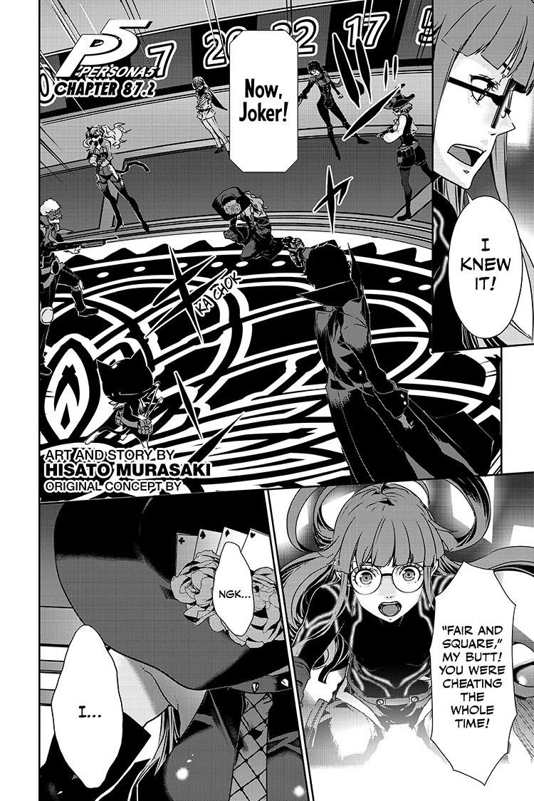 Persona 5 Chap 87.2 - Next Chap 88.2