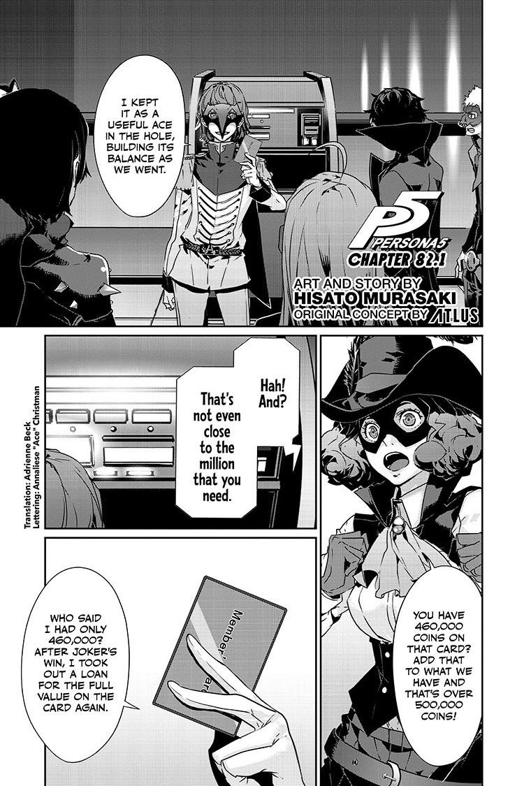 Persona 5 Chap 82.1 - Next Chap 83.1