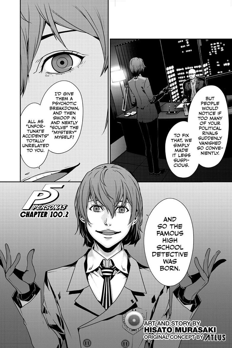 Persona 5 Chap 100.2 - Next Chap 101.2