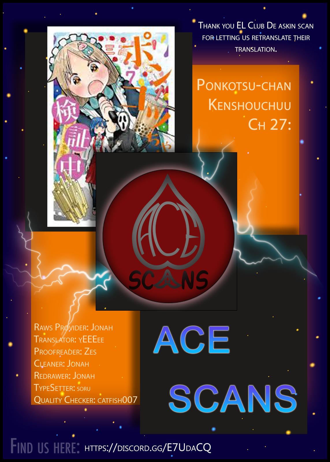 Ponkotsu-chan Kenshouchuu Chap 28 - Next Chap 29