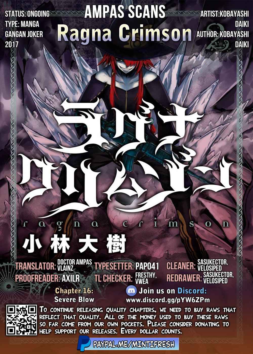 Ragna Crimson Chap 16 - Next Chap 17