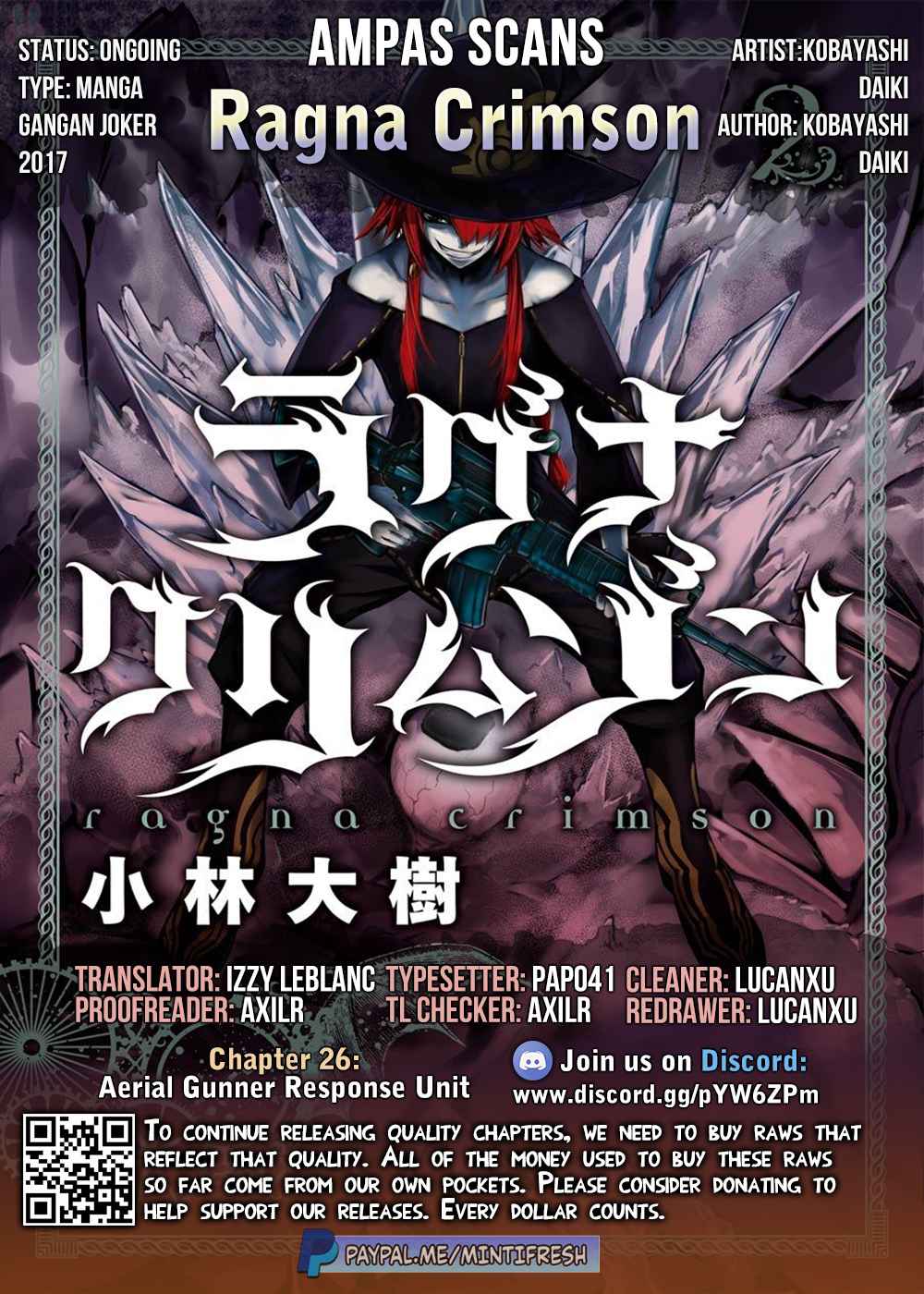 Ragna Crimson Chap 26 - Next Chap 27