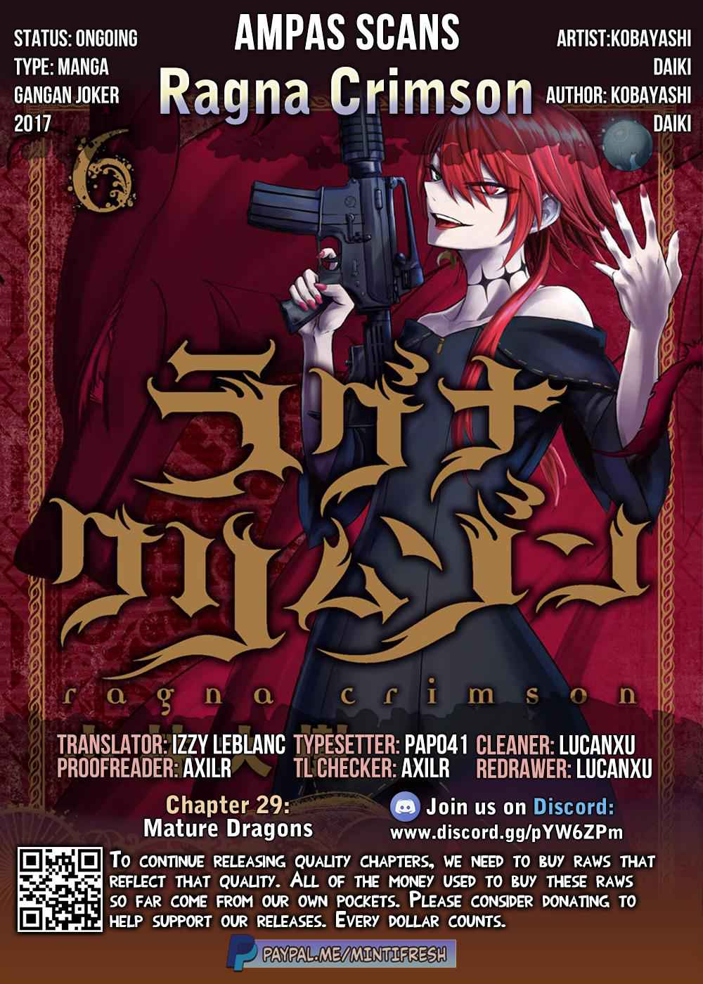 Ragna Crimson Chap 29 - Next Chap 30