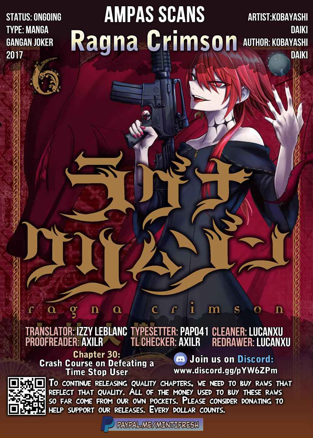 Ragna Crimson Chap 30 - Next Chap 31