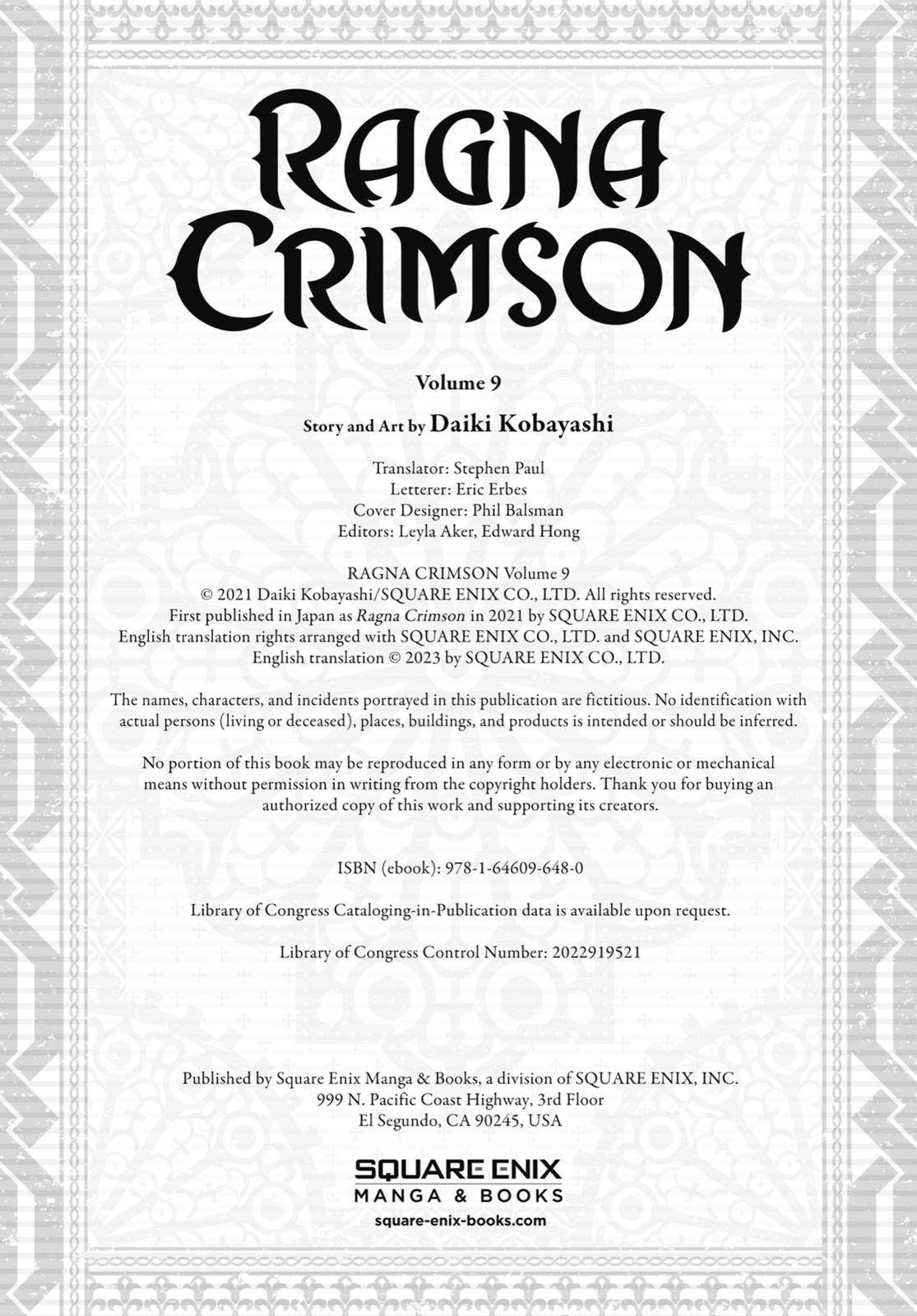 Ragna Crimson Chap 47 - Next Chap 48