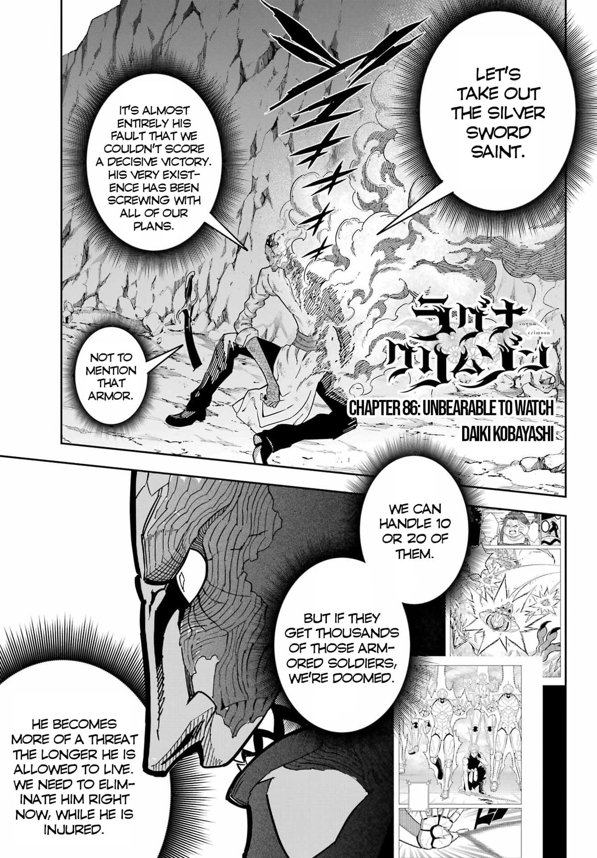 Ragna Crimson Chap 86 - Next Chap 87