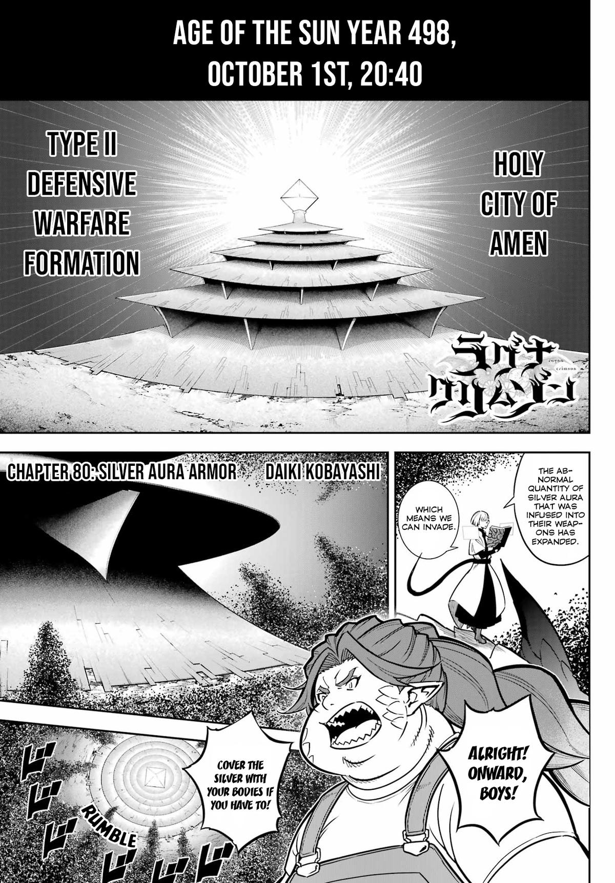 Ragna Crimson Chap 80 - Next Chap 81