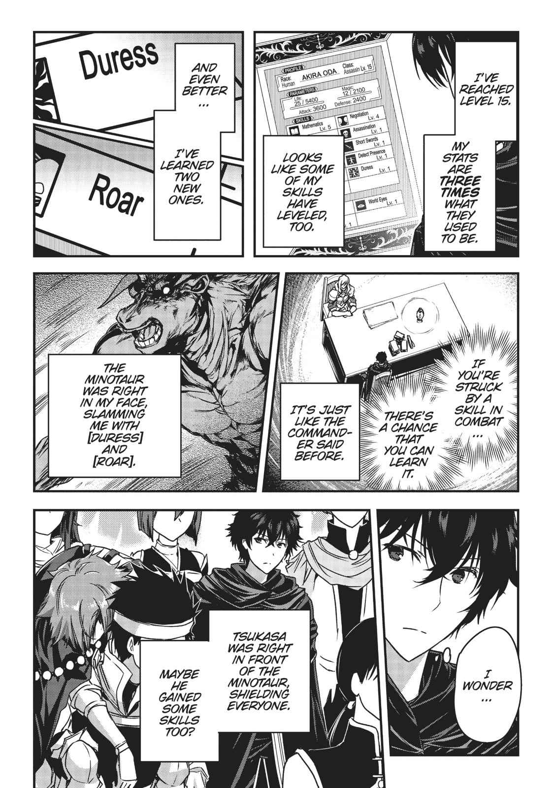 Ansatsusha de Aru Ore no Status ga Yuusha yori mo Akiraka ni Tsuyoi no da ga Chap 4 - Next Chap 5