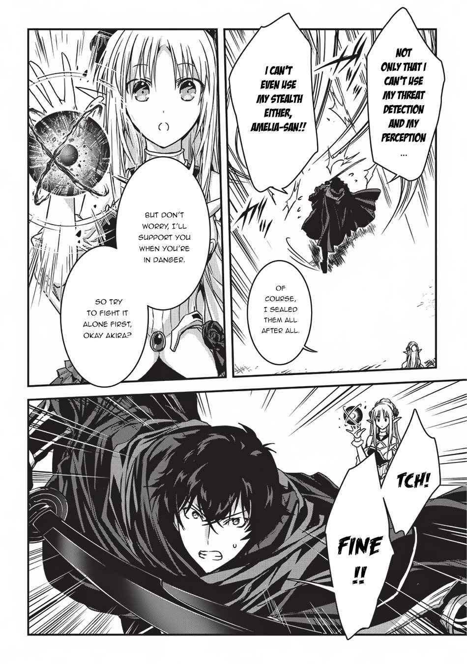 Ansatsusha de Aru Ore no Status ga Yuusha yori mo Akiraka ni Tsuyoi no da ga Chap 9.2 - Next Chap 10.2