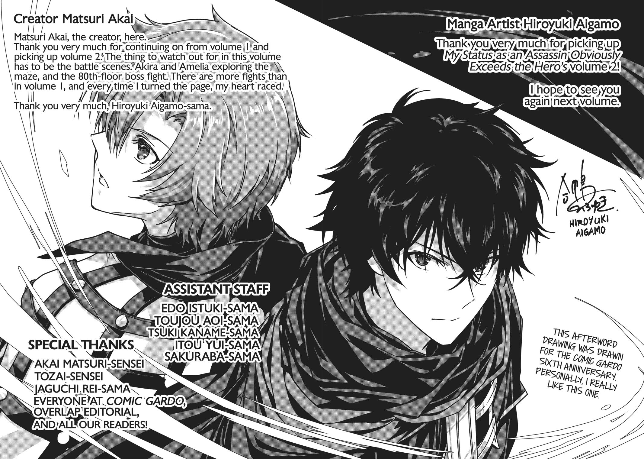 Ansatsusha de Aru Ore no Status ga Yuusha yori mo Akiraka ni Tsuyoi no da ga Chap 10 - Next Chap 11