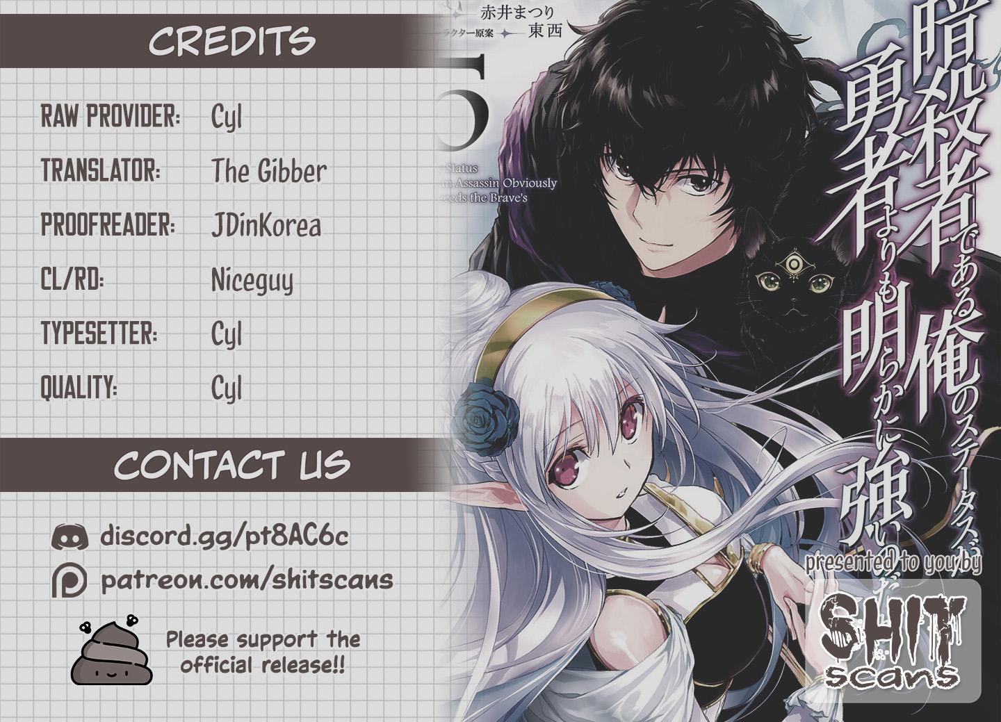 Ansatsusha de Aru Ore no Status ga Yuusha yori mo Akiraka ni Tsuyoi no da ga Chap 28 - Next Chap 29