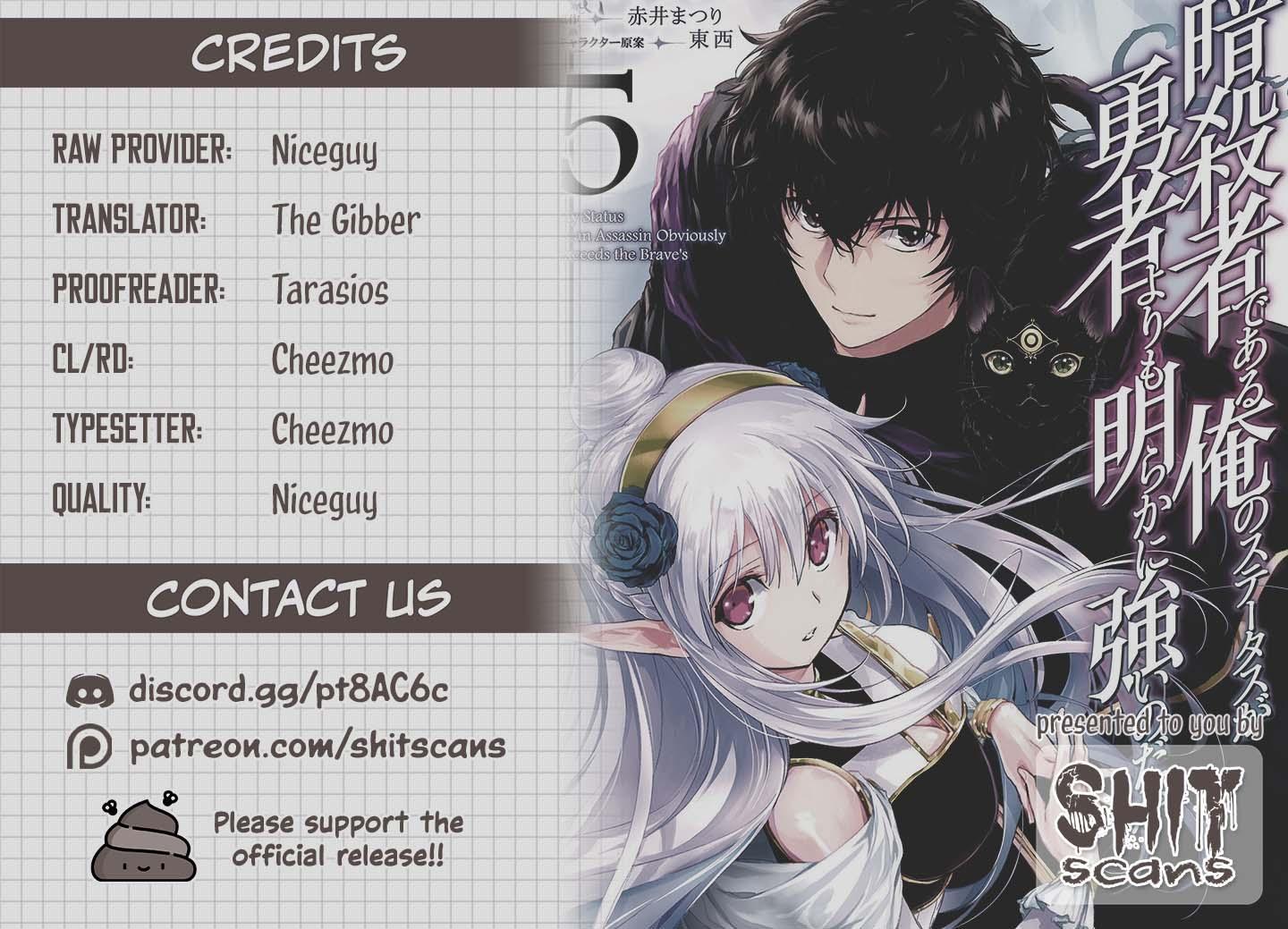 Ansatsusha de Aru Ore no Status ga Yuusha yori mo Akiraka ni Tsuyoi no da ga Chap 29 - Next Chap 30