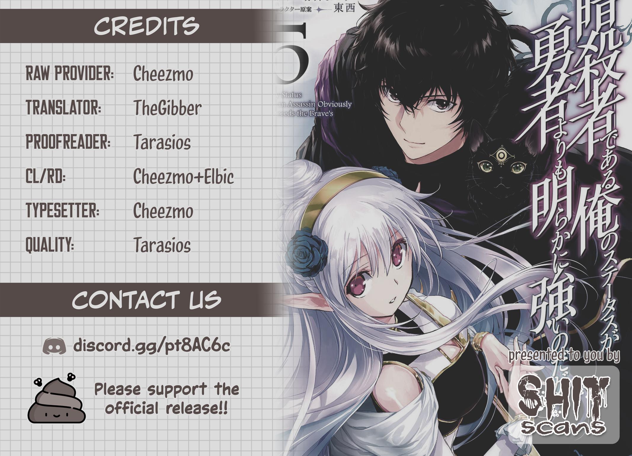 Ansatsusha de Aru Ore no Status ga Yuusha yori mo Akiraka ni Tsuyoi no da ga Chap 30 - Next Chap 31