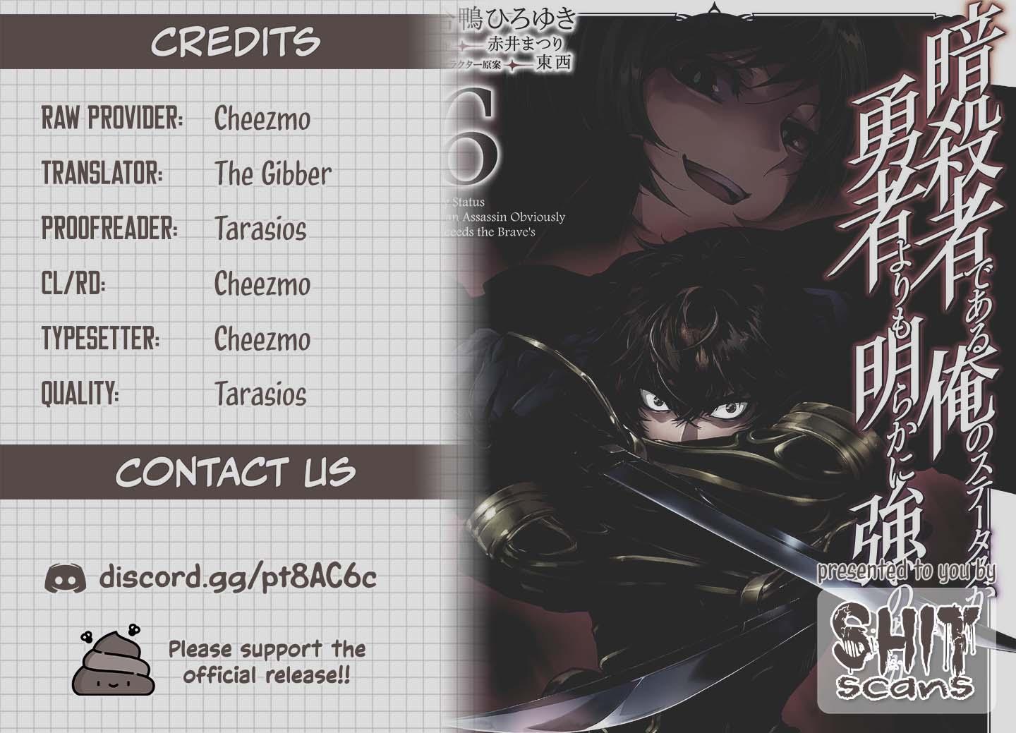 Ansatsusha de Aru Ore no Status ga Yuusha yori mo Akiraka ni Tsuyoi no da ga Chap 35 - Next Chap 36