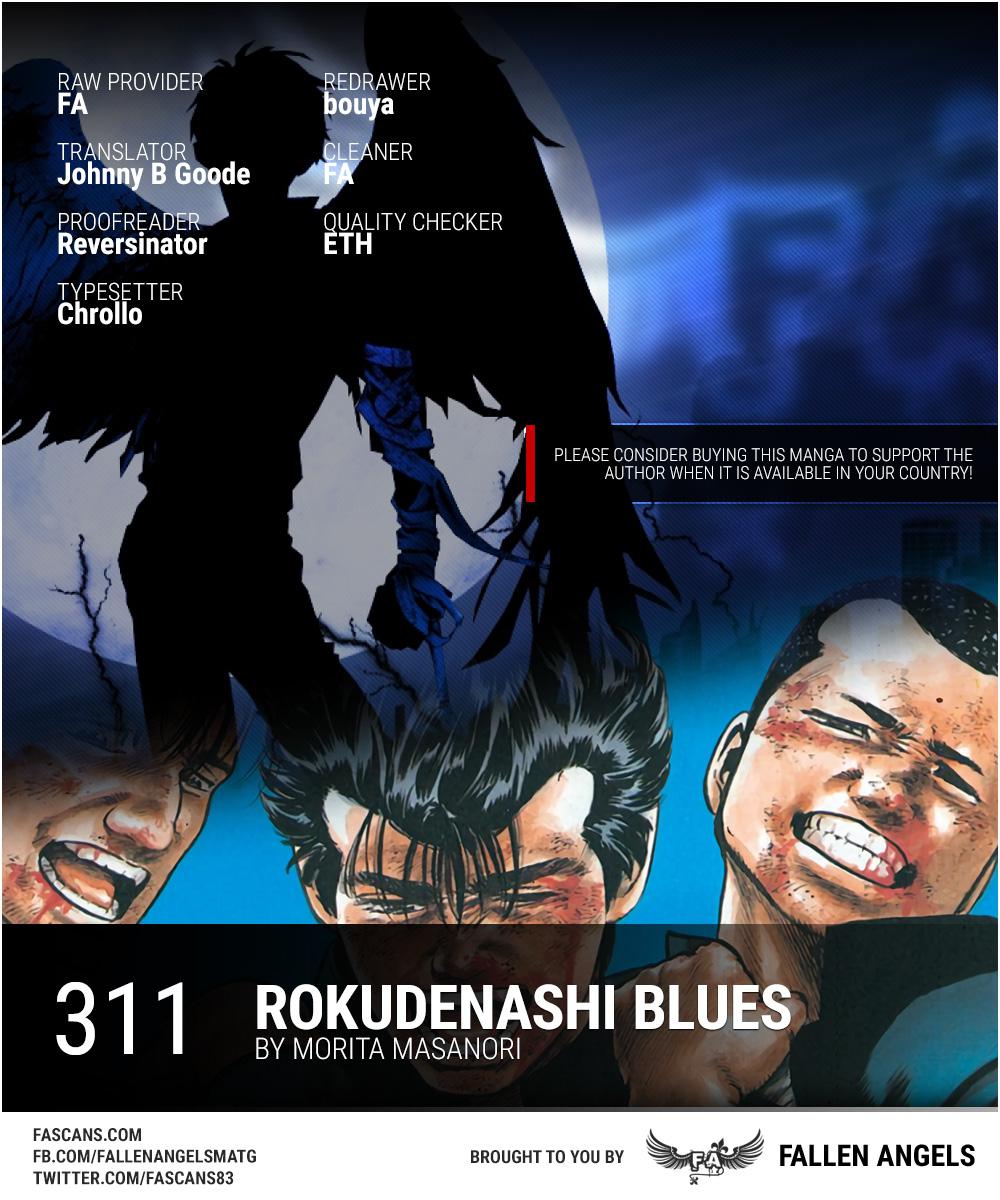 Rokudenashi Blues Chap 311 - Next Chap 312