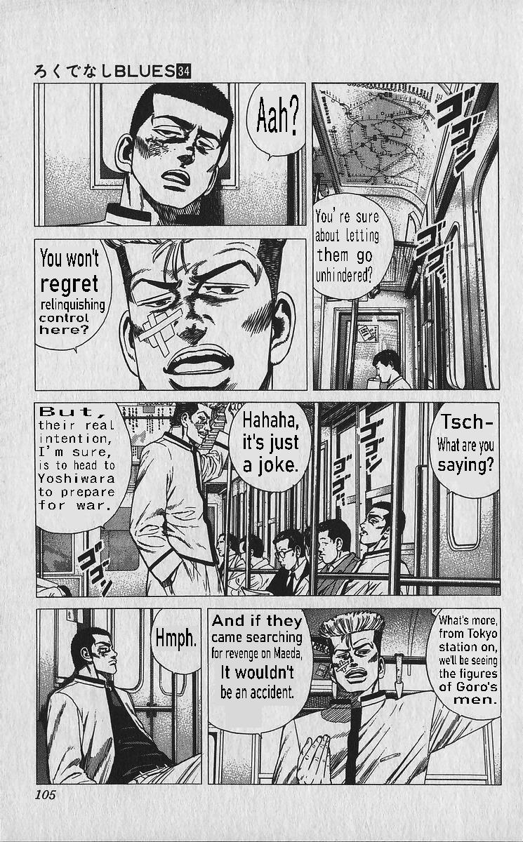 Rokudenashi Blues Chap 334 - Next Chap 335