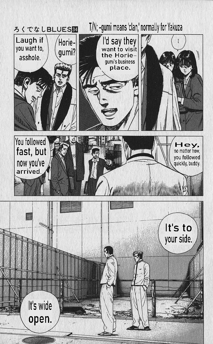 Rokudenashi Blues Chap 335 - Next Chap 336