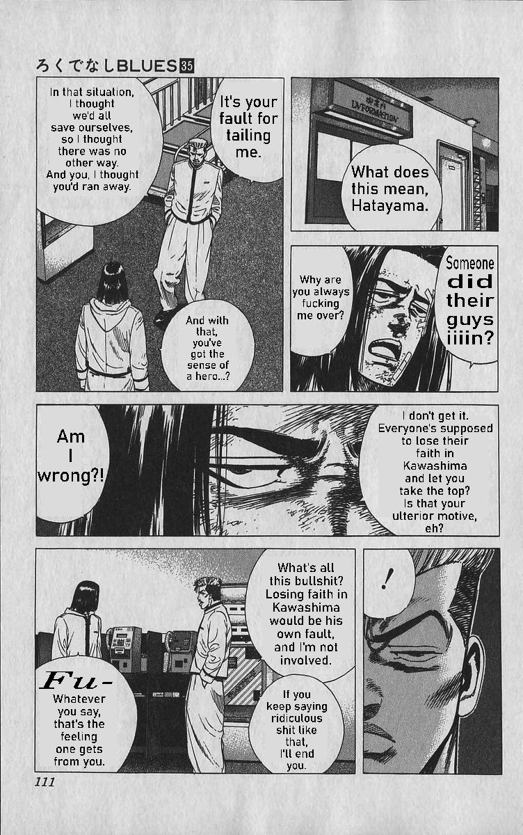 Rokudenashi Blues Chap 344 - Next Chap 345