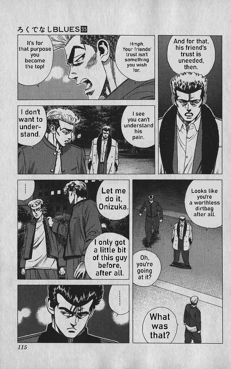 Rokudenashi Blues Chap 344 - Next Chap 345