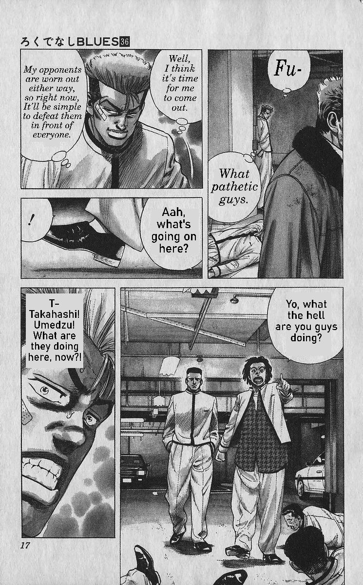 Rokudenashi Blues Chap 349 - Next Chap 350